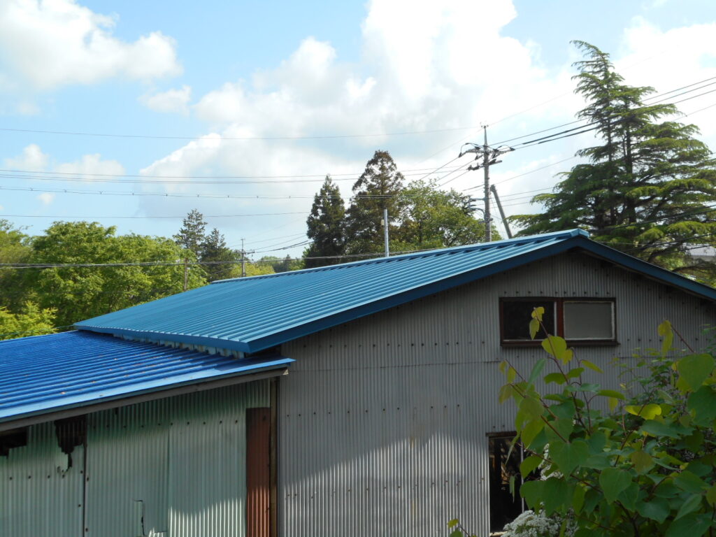 倉庫屋根修繕