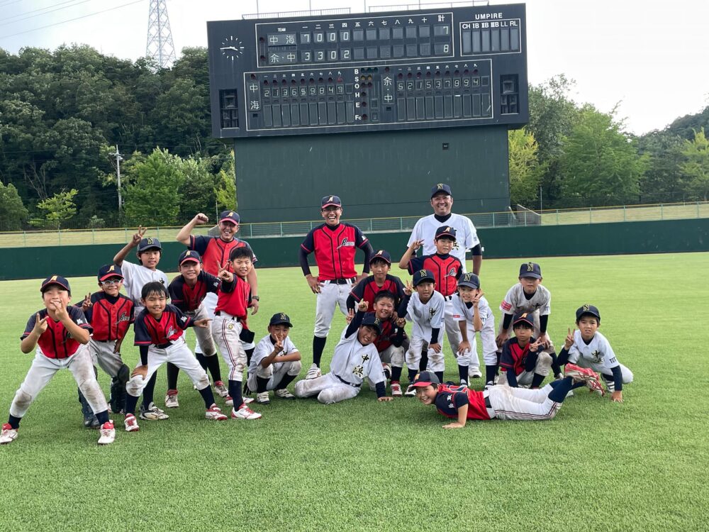 第6回若葉カップ野球大会　敢闘賞戦　初優勝