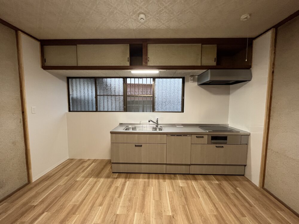 【伯耆町】キッチンを使いやすさ重視で住み替えリフォーム！