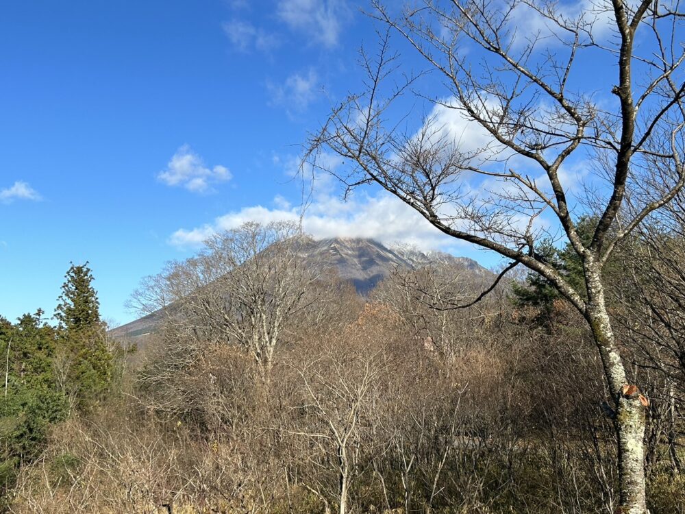 大山の様子