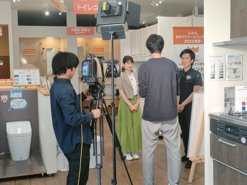 マツヤのテレビCM撮影！