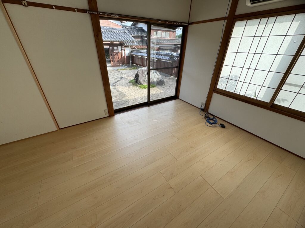 【米子市】６畳の和室を洋室に！子供部屋へリフォーム