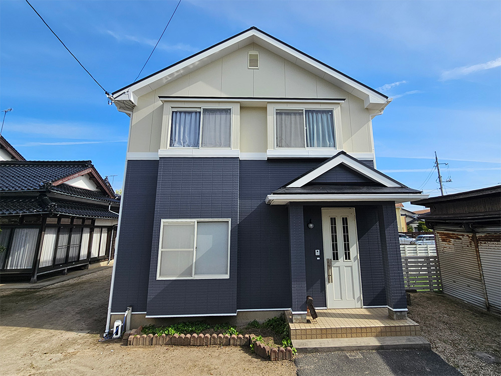【米子市】建物の老朽化により外壁・屋根塗装リフォーム！