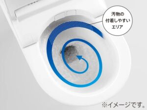 TOTOネオレストのトルネード洗浄