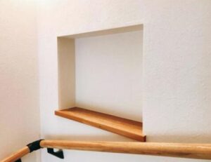 埋め込み型ニッチ収納の写真