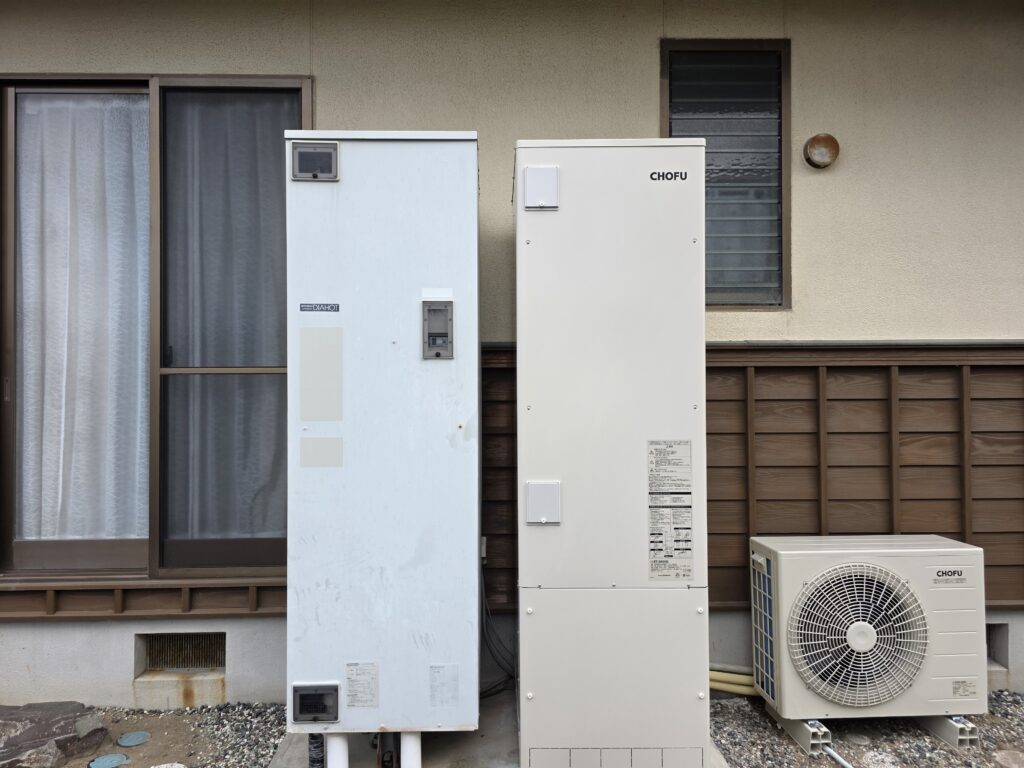 【米子市】安心の大容量！CHOFU給湯専用エコキュートへ取替