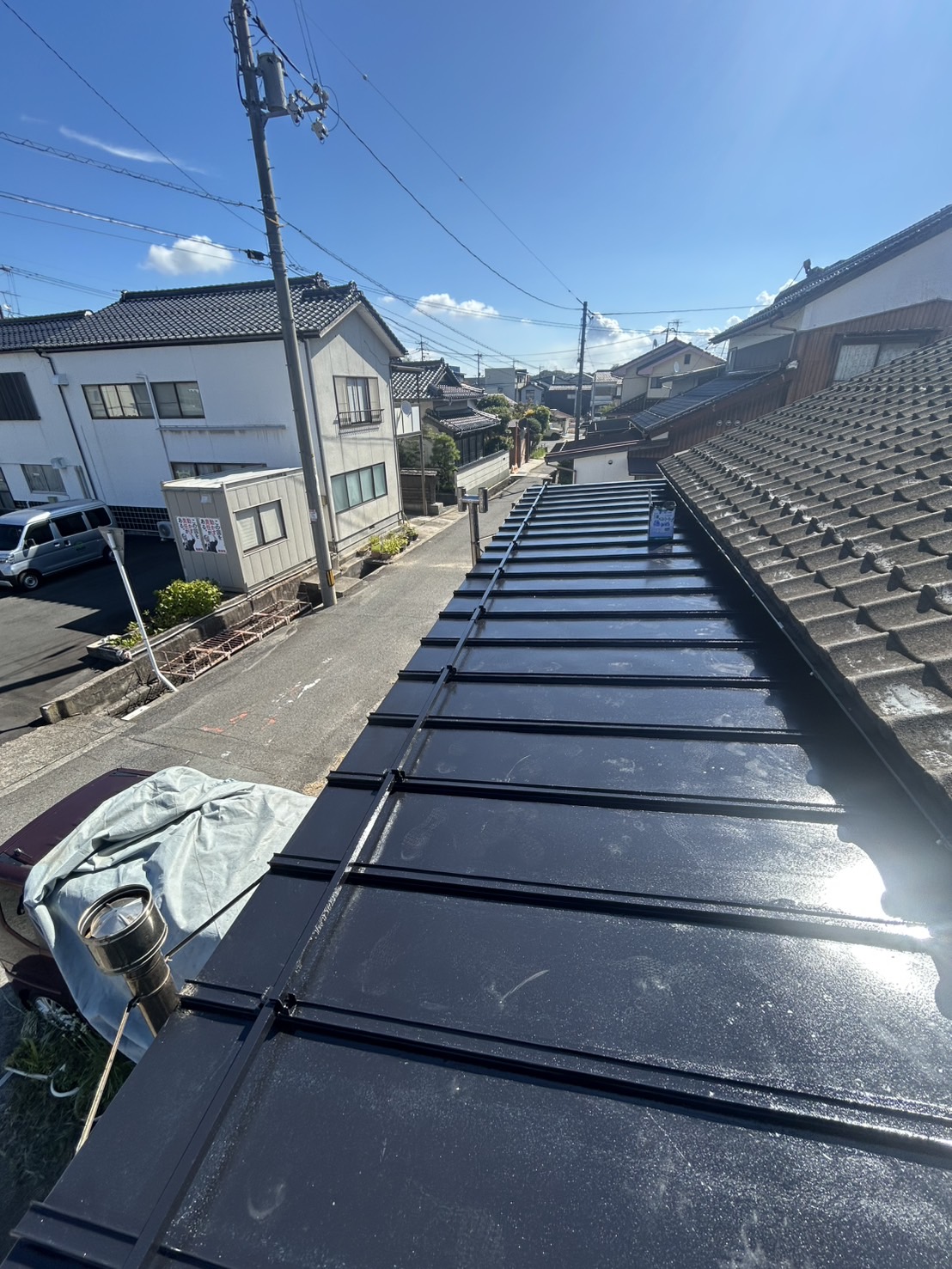 屋根塗装アフター写真