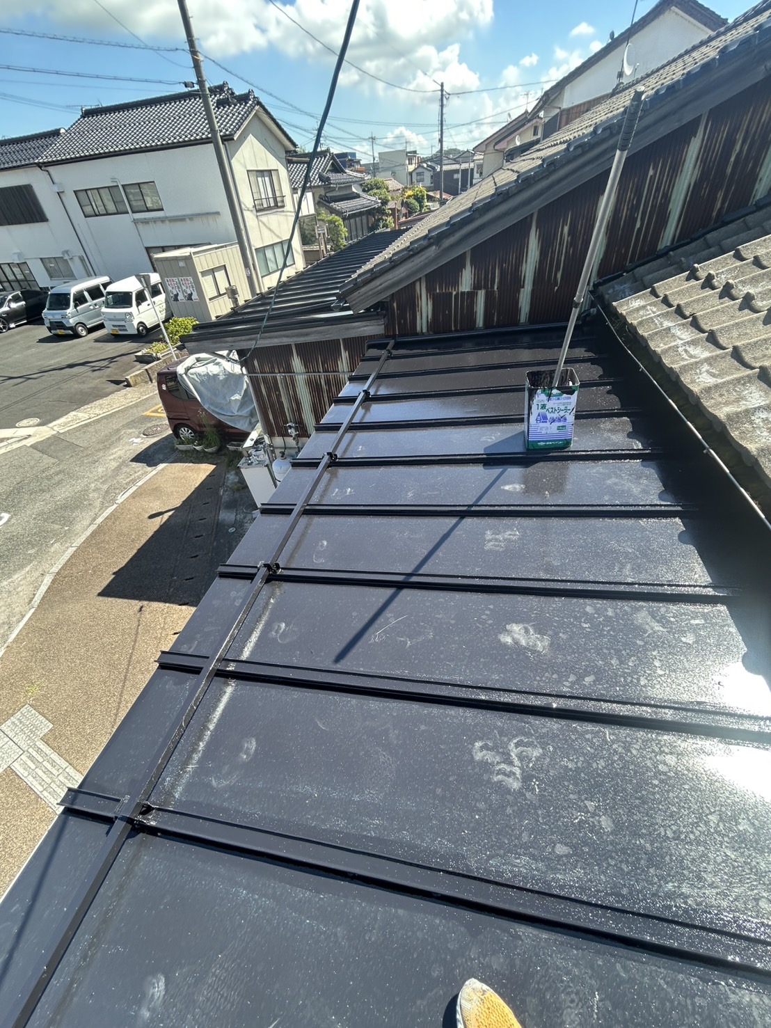 屋根塗装アフター写真