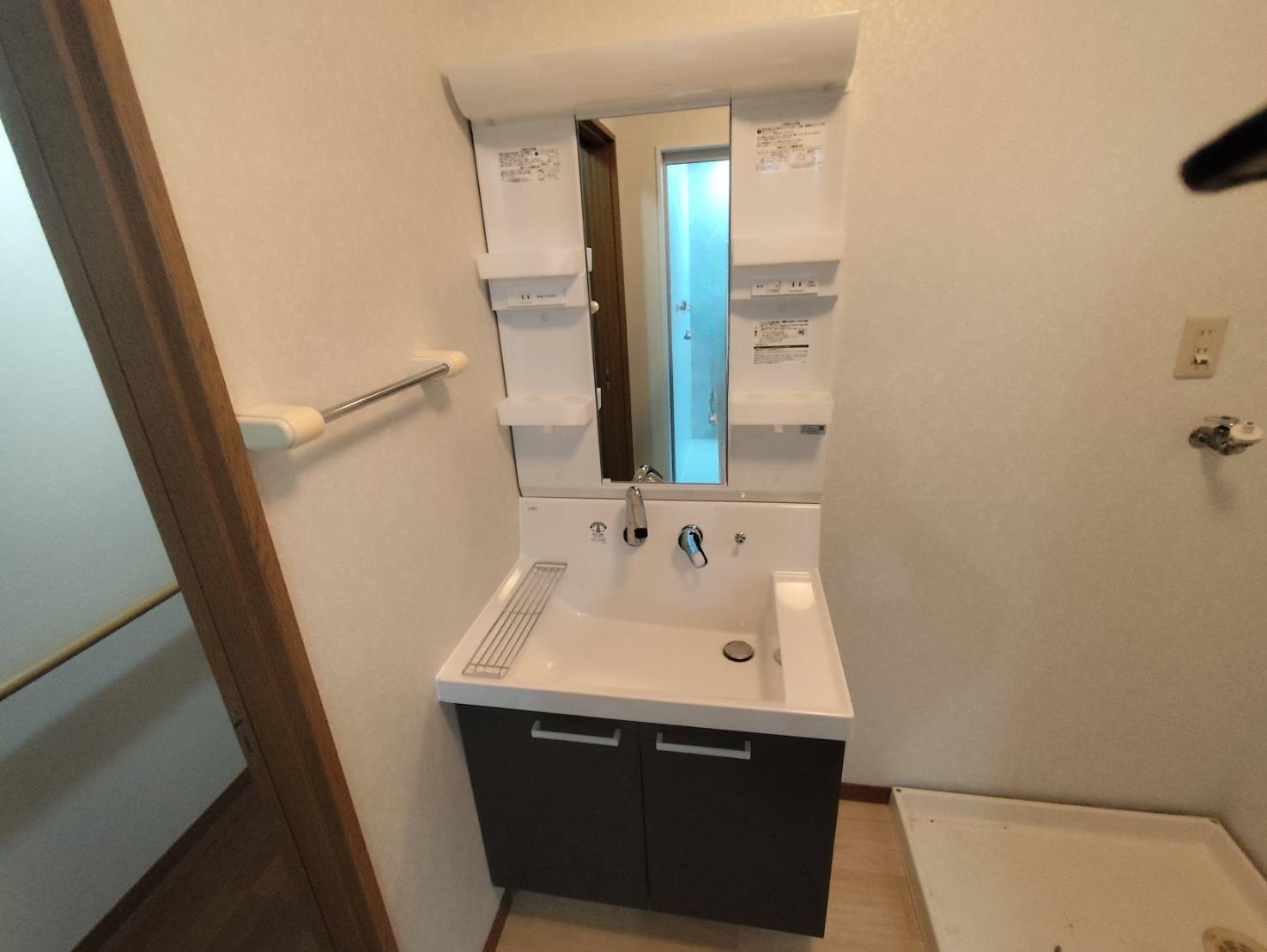 洗面台施工後