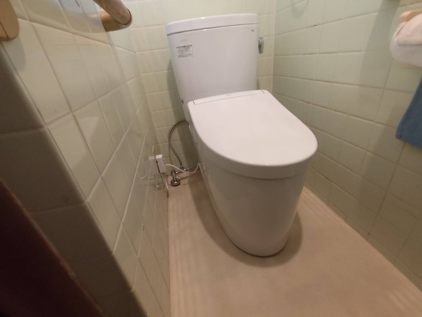 トイレ施工後