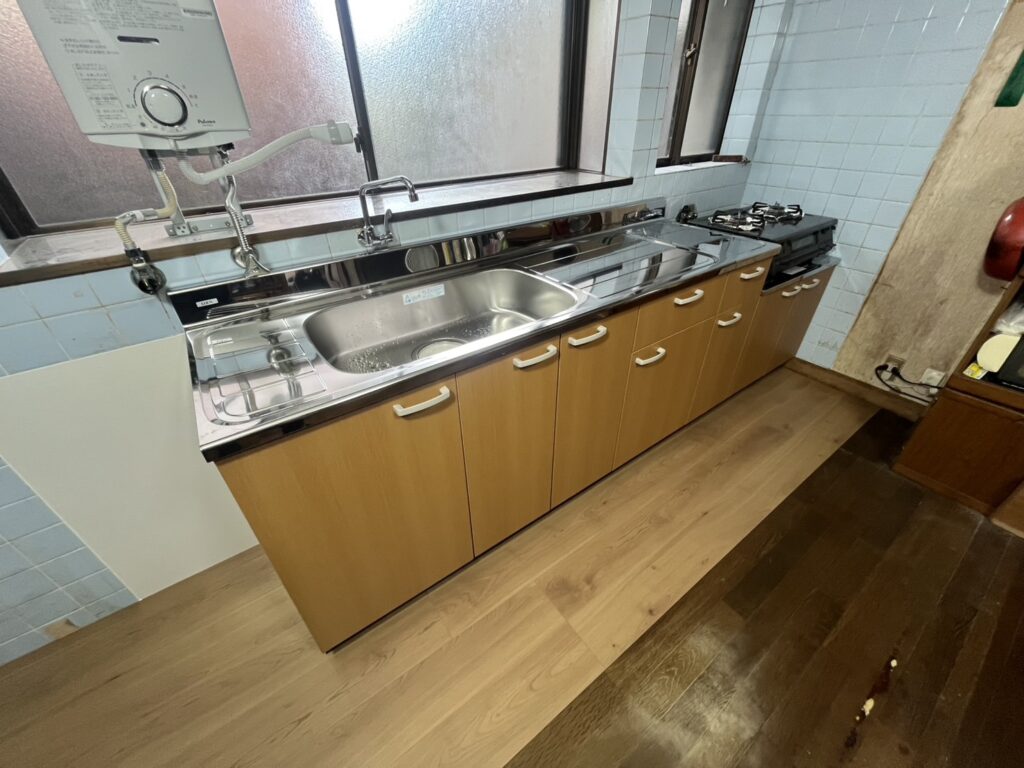 キッチン取替後