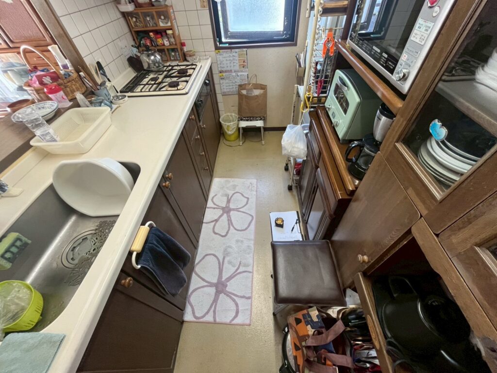 【米子市】食洗機＆昇降ラックで快適に！機能性重視のキッチンリフォーム