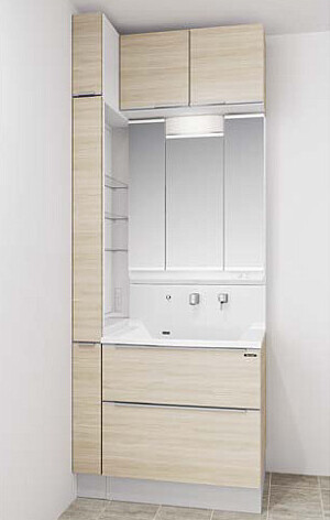 洗面台キャビネットの写真