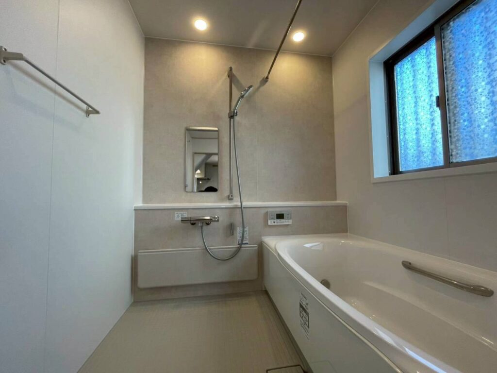 【米子市】新しい暮らしに向けて、あたたかく快適な浴室へリフォーム